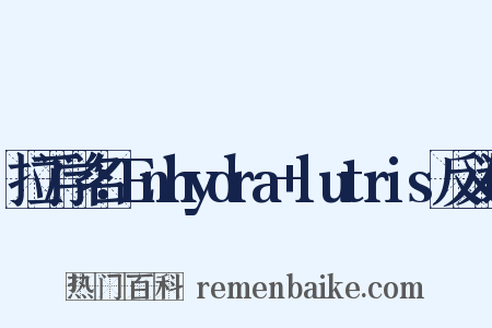 拉丁学名：Enhydra+lutris反义词是什么意思的图片